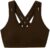 Excessive Impression Sports activities Bra for Ladies Full Help Molded Cup Criss Cross Again No Bounce Exercise Health Working