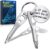 Stocking Stuffers for Males Instruments – 5 In 1 Keychain Instruments Christmas Cool Devices Presents For Males Fathers Dad Grandpa Son Birthday Presents, Ladies Boyfriend Husband Spouse Flathead Bottle Opener Presents Concepts