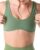 Kamo Fitness Cleo Scoop Neck Wireless – Double Lined Minimal Yoga Bralette | Low Impact Sports Bra