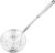 Hiware Stable Stainless Metal Spider Strainer Skimmer Ladle, Kitchen Utensils Wire Strainer Pasta Strainer Spoon, 7 Inch