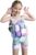 OLEMEK Youngsters Women Float Swimwear Summer season Sleeveless Float One-Piece Swimsuit Buoyancy Bathing Swimsuit Swimwear