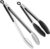 Set of two Cooking Tongs,600ºF Excessive Warmth-Resistant,Kitchen Utensils,Cooking Utensils for Grill,Salad,BBQ,Frying,Baking,Serving 9/12 inches