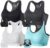 FITTIN Racerback Sports Bras for Women – Padded Seamless High Impact Support for Yoga Gym Workout Fitness