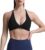 Aoxjox Women’s Workout Sports Bras Fitness Backless Padded Sienna Low Impact Bra Yoga Crop Tank Top