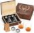 Oaksea Items for Males Dad, Golf Ball Formed Stainless Metal Whiskey Stones Items Set, Anniversary Birthday Items for Him Husband Boyfriend Brother, Mancave Cool Stuff Bourbon Presents