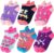 Anlisim Children Ladies Toddler Unicorn Socks Ankle No Present Socks Vogue Novelty Cotton Foolish Socks 6 Pairs